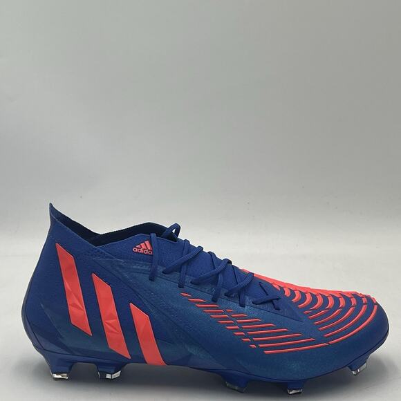 Adidas Predator Edge .1 FG Blue H02932 Mens Size 12.5 NEW Soccer Cleats main image 4